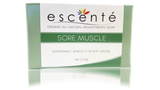 Peppermint, Barley & Wheat Grass (SORE MUSCLE) - Organic Soap Bar 4oz