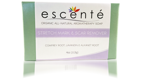 Comfrey Root, Lavandin & Alkanet Root (STRETCH MARK & SCAR) - Organic Soap Bar 4oz