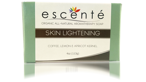 Coffee, Lemon, & Apricot Kernel (SKIN LIGHTENING) - Organic Soap Bar 4oz